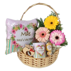 Gerberas+Kit Caneca Mães❤️ 